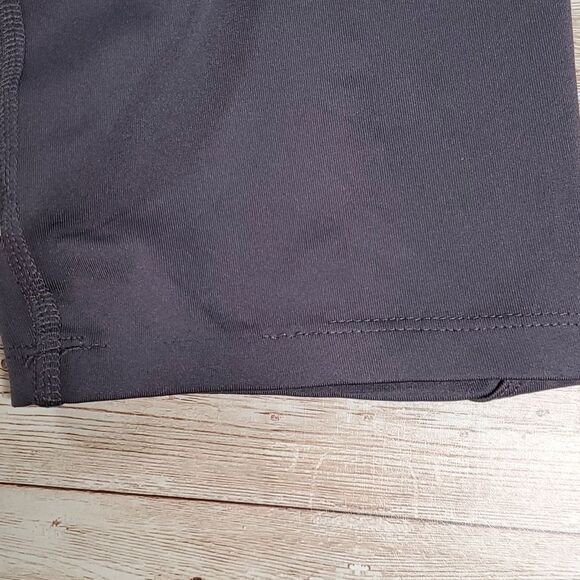 Athleta Quick Step Quickstep Capri Cropped Yoga Workout Leggings Grey Size Large - Picture 4 of 8